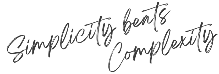 Simplicity beats complexity