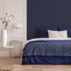 Marquise Plain - Sapphire Blue Wallpaper