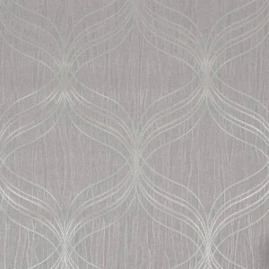 Optical Geo - Silver Wallpaper