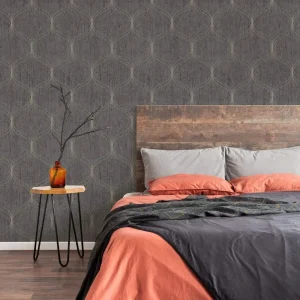 Optical Geo - Grey Wallpaper