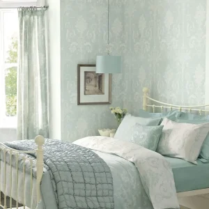 Josette Metallic Duck Egg