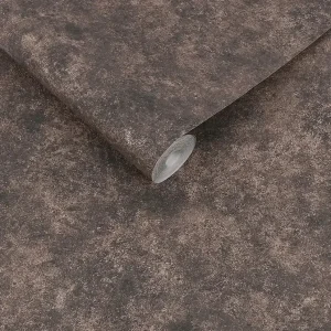 Gilded Concrete - Smokey Quartz Wallpaper
