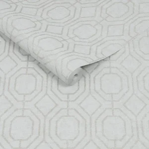 Luxe Geo - Champagne - Neutral Wallpaper