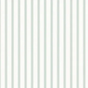 Farnworth Stripe Sage Green Wallpaper