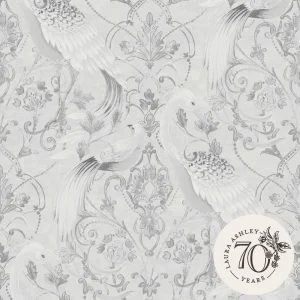 Tregaron Wallpaper Silver