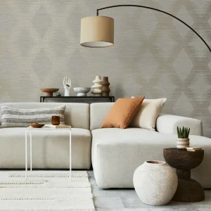 Serenity Geo Wallpaper Neutral