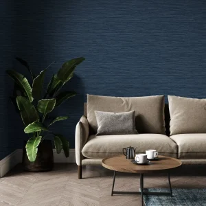 Serenity Plain Navy Blue
