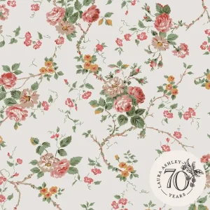 Mountney Garden Wallpaper - Antique Pink