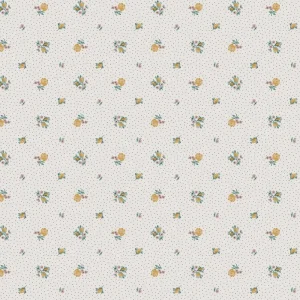 Claudia's Friend Wallpaper - Pale Ochre Yellow
