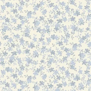 Misterton Trail Wallpaper - Pale Seaspray Blue