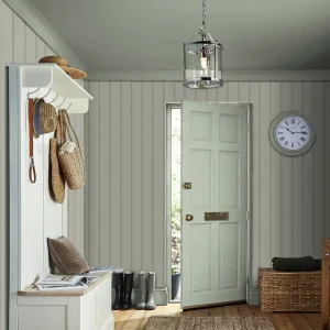 Chalford Wood Paneling Wallpaper