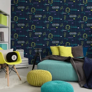Gamer Navy/Neon Yellow