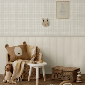 Ivy Plaid Warm Grey