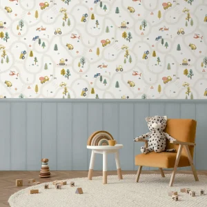 Roundabout Road Cream / Multi