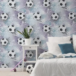 Football Frenzy Lilac / Silver