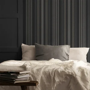 Loom Stripe Charcoal