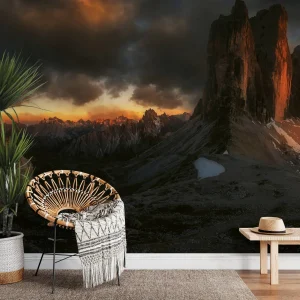 Dolomites Italy Mural