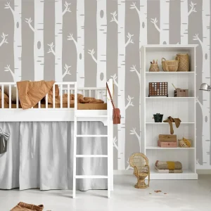 Kids Birch Tree Wallpaper