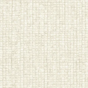 La Piaggia Weave White Wallpaper