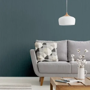 Silk Cascade Wallpaper Teal