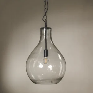 Bell Pendant in Black Sparrow