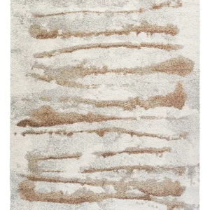 Colour Bleed Rug in Sepia