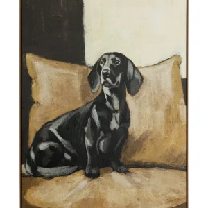 Couch Patrol Wall Art in Noir