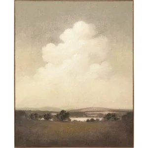 Country Cloud Wall Art in Vintage