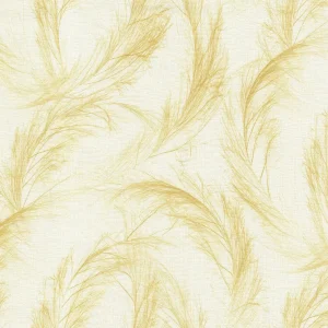 María Cream & Gold Wallpaper