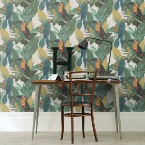 Toucan Jungle Multi Wallpaper