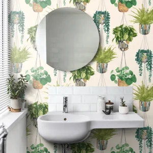 Houseplant - Sage & Cider Wallpaper