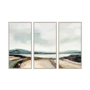 Dreamcove Wall Art Set of 3 in Emerald