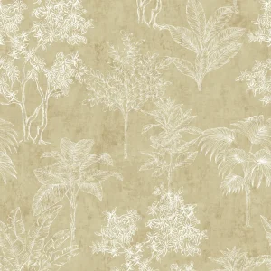 Zen Foliage Cream & White