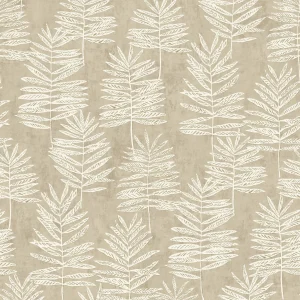 Tumbling Leaf Cream / Pale Gold on beige