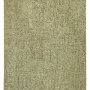 Entwine Rug in Pesto