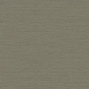Horizontal Weave Textile Wallpaper Bronze