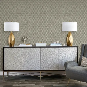 Geo Arch Art Deco Wallpaper