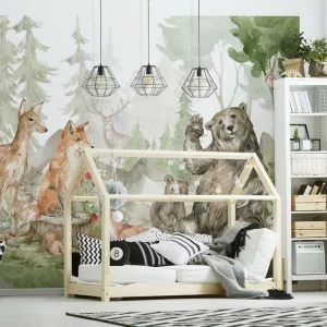 Forest Friends Wall Mural