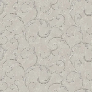 Palazzo Scroll Silver Grey