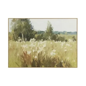 Garden Fields Wall Art in Daisy