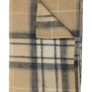 Glasgow Throw in Tawny Beige