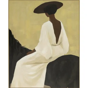 Her Own Way Wall Art in Silk