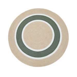 Hilo Round Rug in Parrot