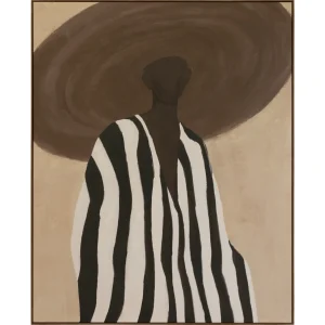 La Signora Wall Art in Mocha