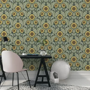 Sunnyside Up Sage Dark Green