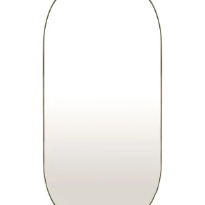 Levico Mirror L in Antique Brass