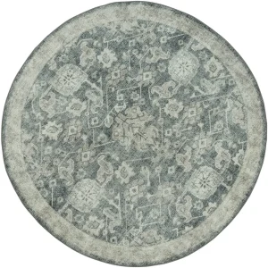 Viscount Round Rug in Admiral