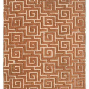 Maze Runner Rug in Tawny