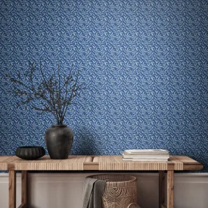 Dotty Leaf - Royal Wallpaper