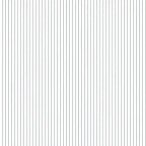 Ticking Stripe Wallpaper Grey
